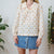 Bow blouse M