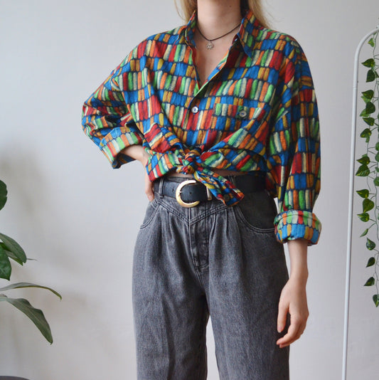 Colourful shirt XL