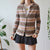 Vintage Collar Cardigan L