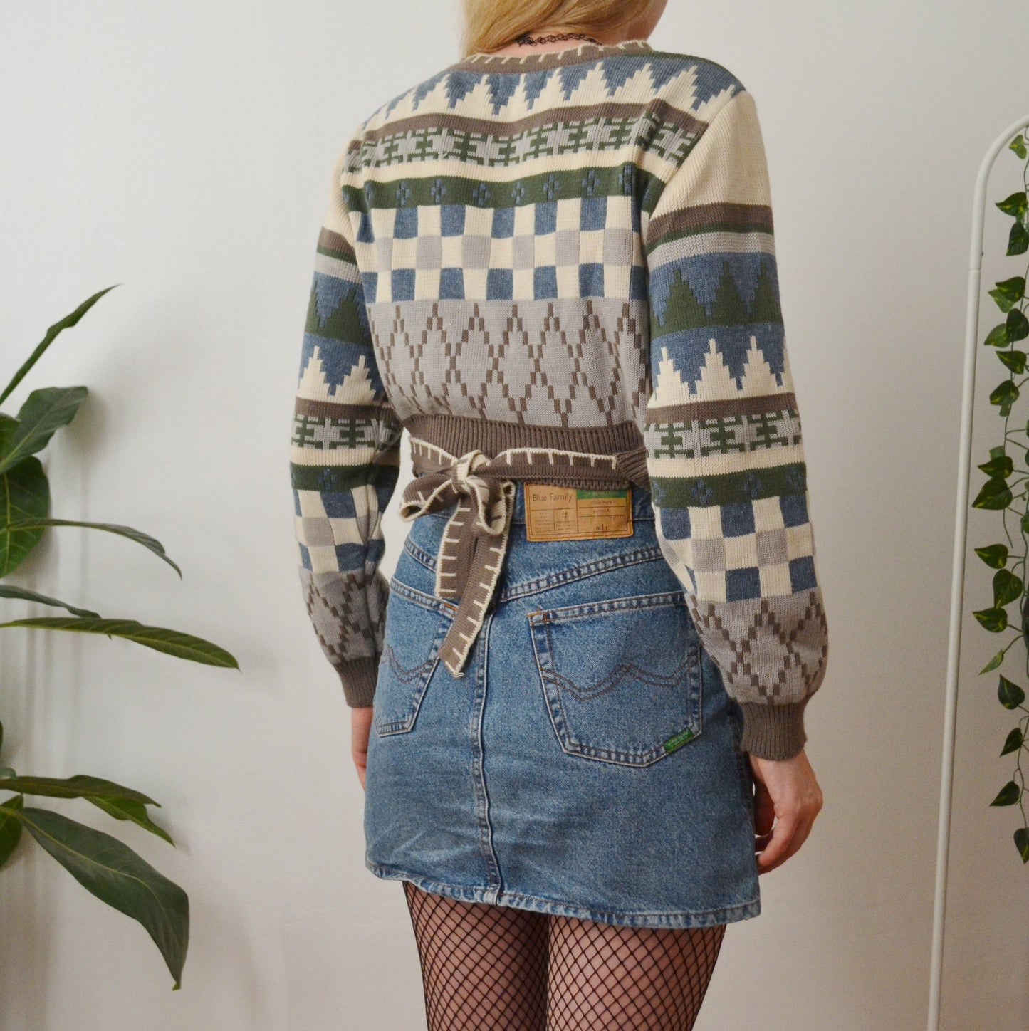 Wrap cardigan M