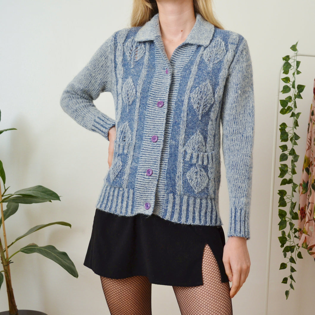 Leaf cardigan S