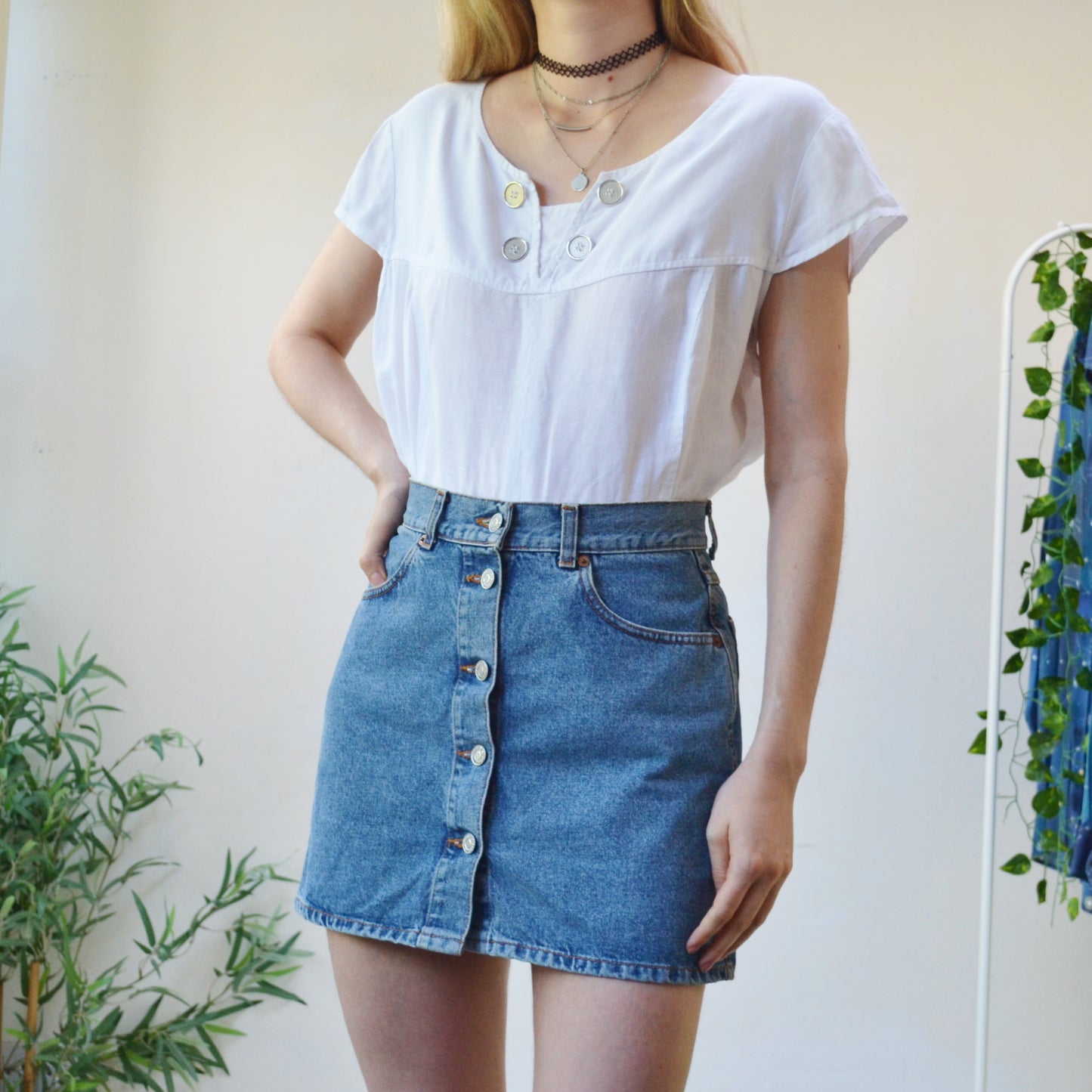White blouse