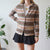 Vintage Collar Cardigan L