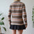 Vintage Collar Cardigan L