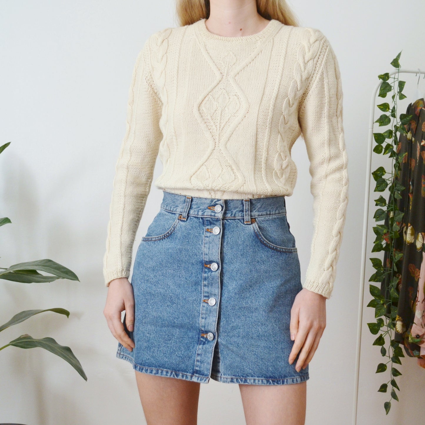 Cream jumper S