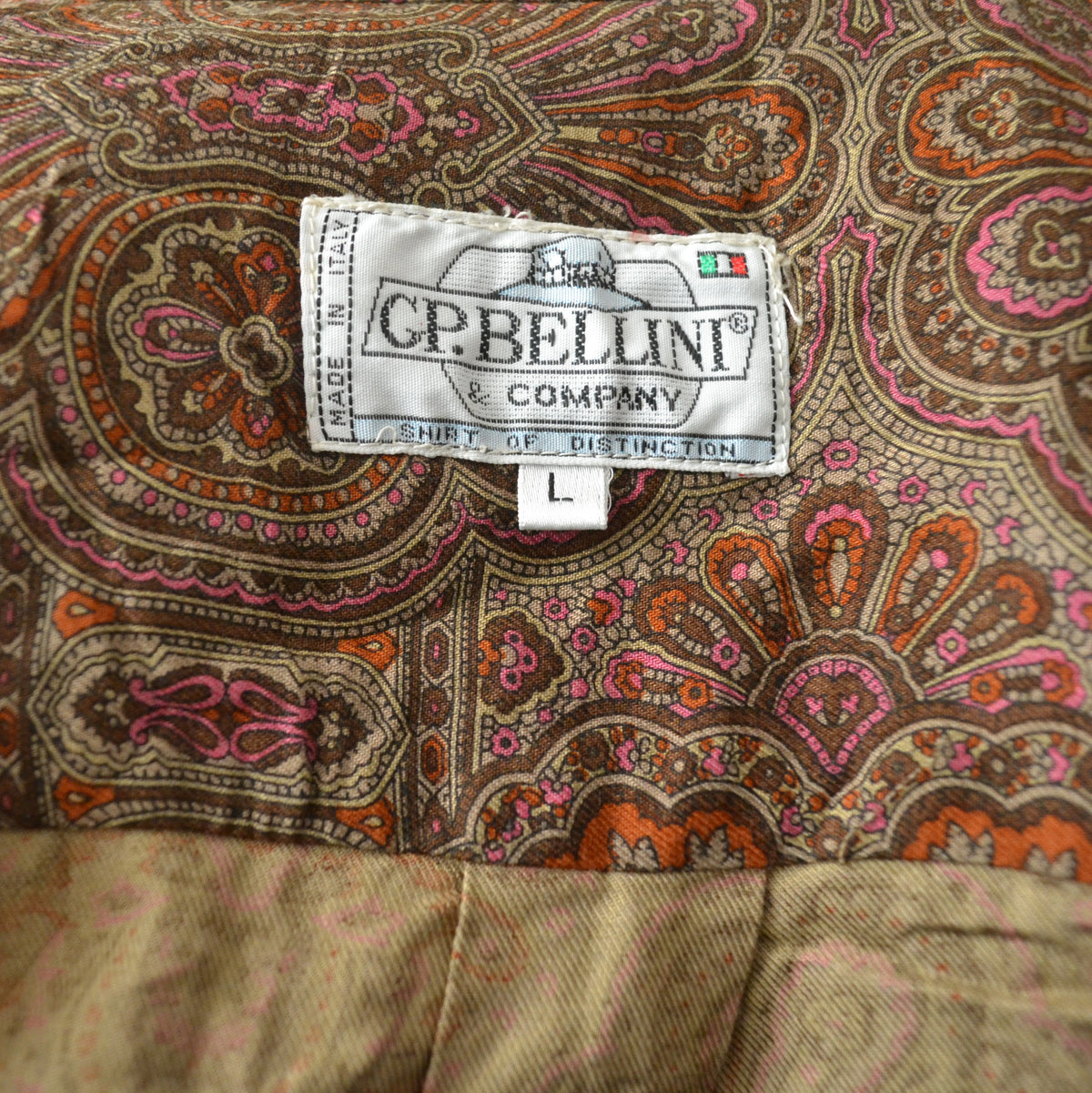 Vintage Ornate Shirt XL