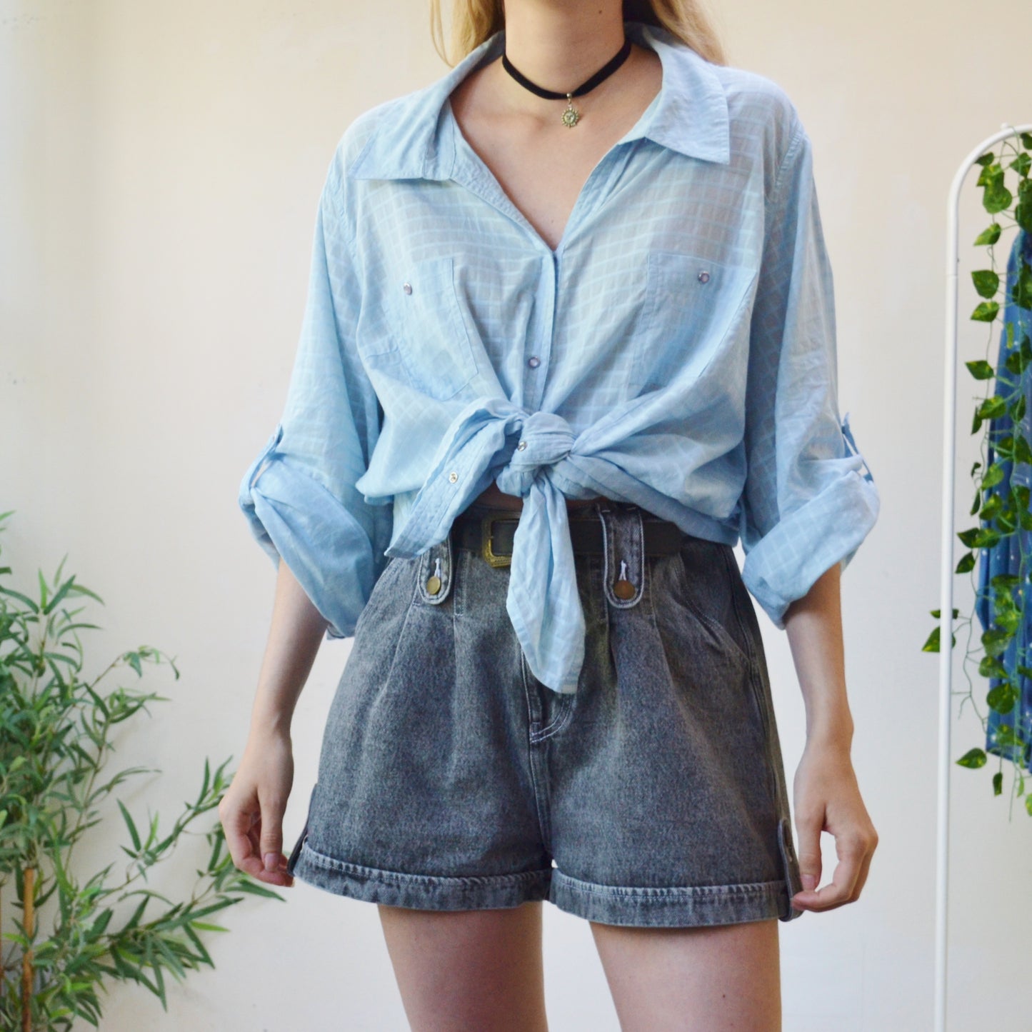 Blue shirt