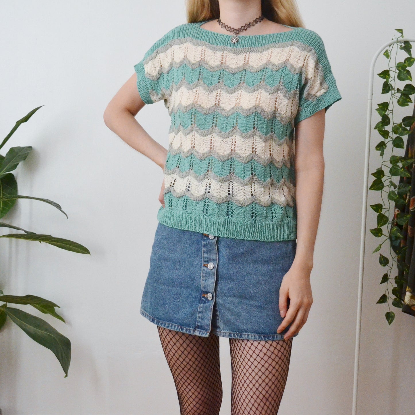 Crochet top M