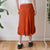 Rust Midi Skirt L