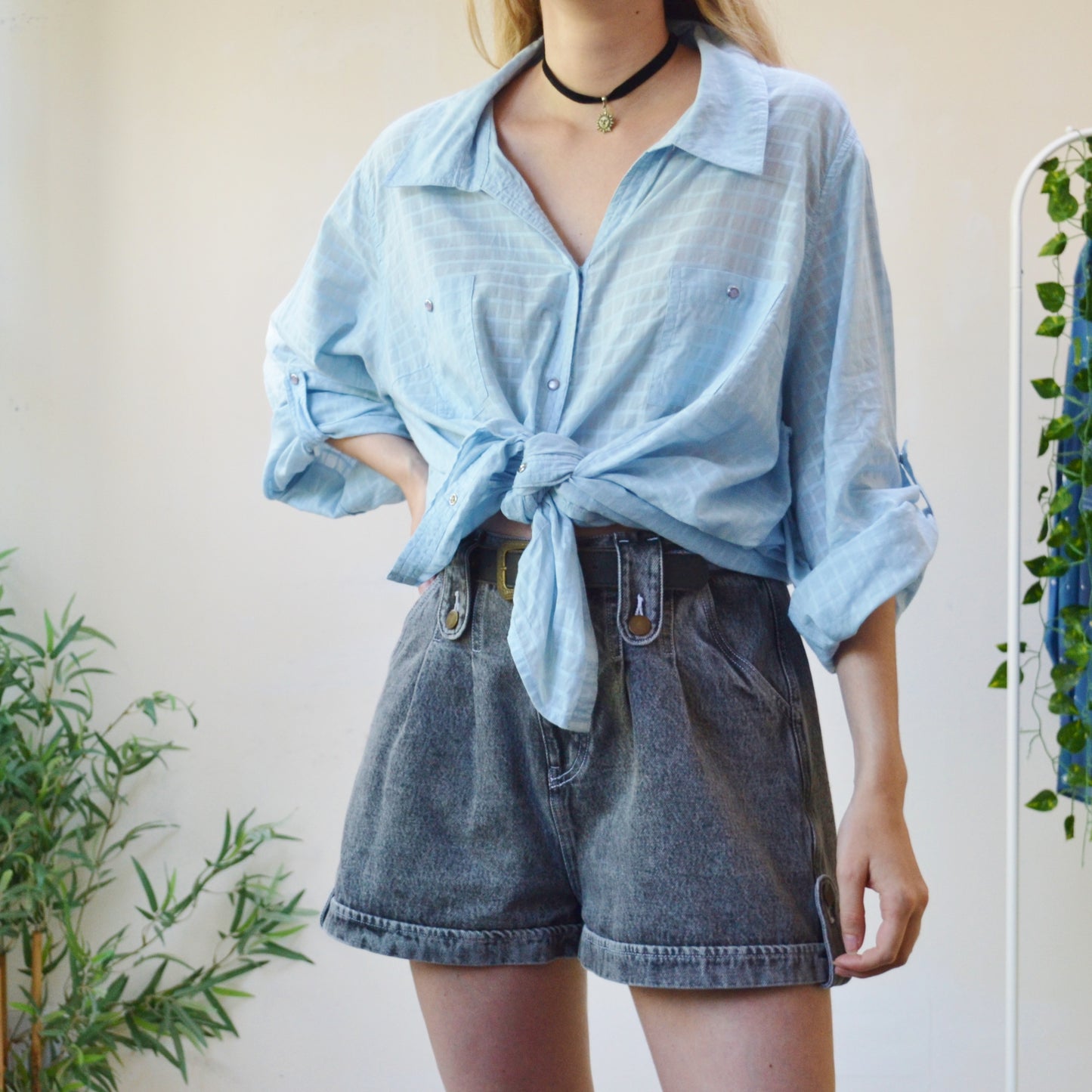 Blue shirt