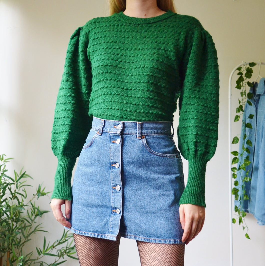 Green jumper S/M