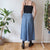 Vintage Denim Maxi skirt S
