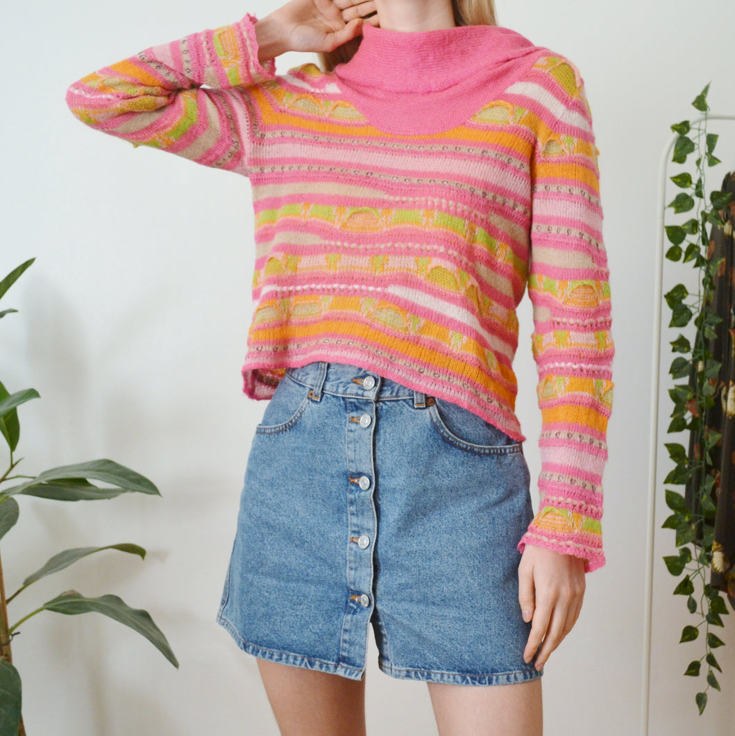 Roll neck jumper M