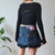 Vintage Denim Mini Skirt