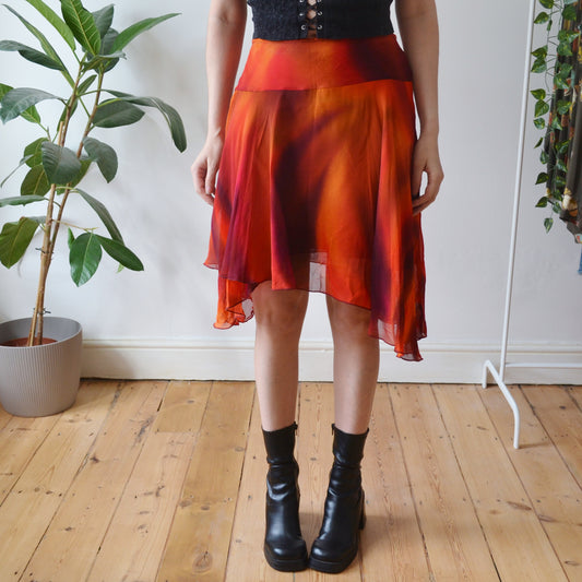 Vintage Ombre Skirt S