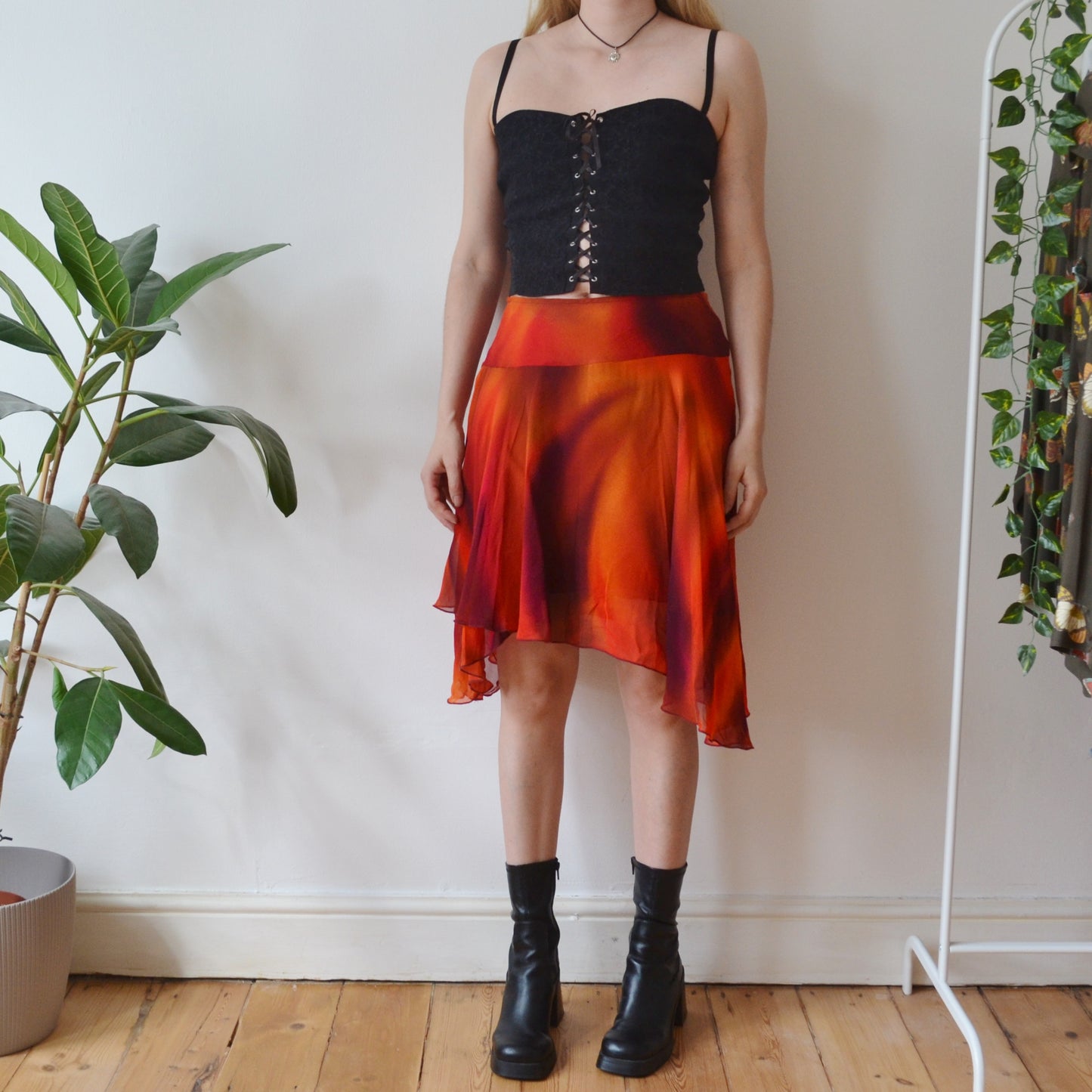 Vintage Ombre Skirt S