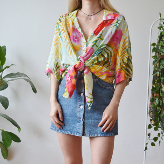 Sheer blouse 2XL