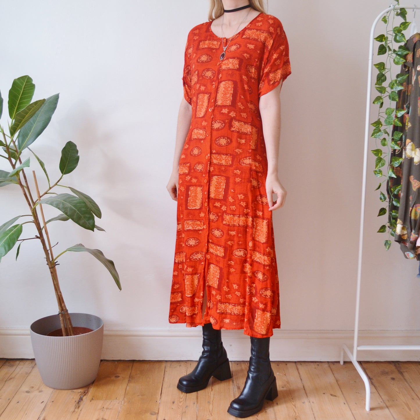 Vintage 90s Dress uk 18-20