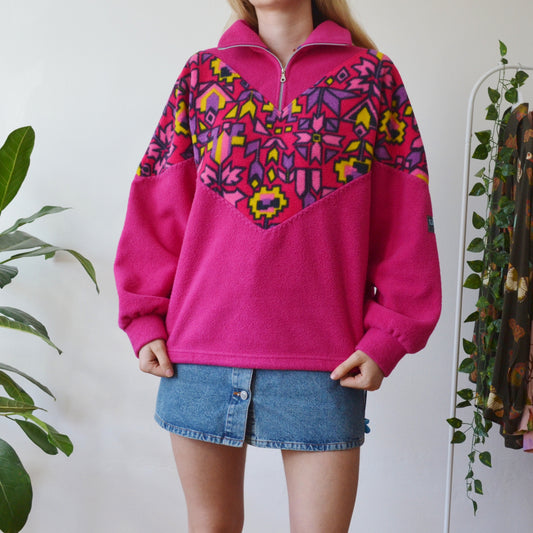 Pink fleece S