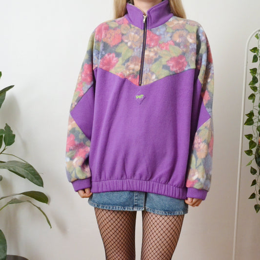 Purple fleece L
