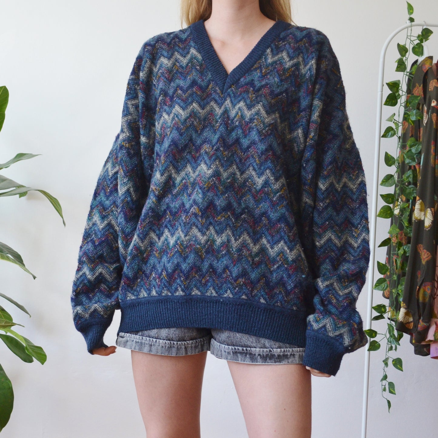 Zigzag jumper XXL