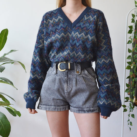 Zigzag jumper XXL