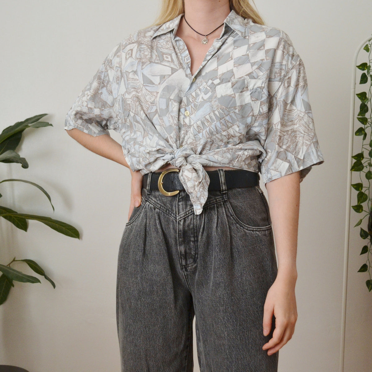 Vintage Pastel Shirt L