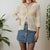 Zip cardigan S