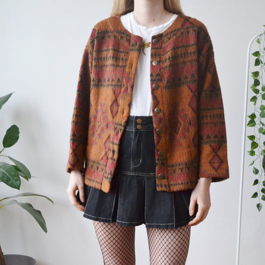 Retro cardigan L