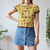 Crinkle top s-m