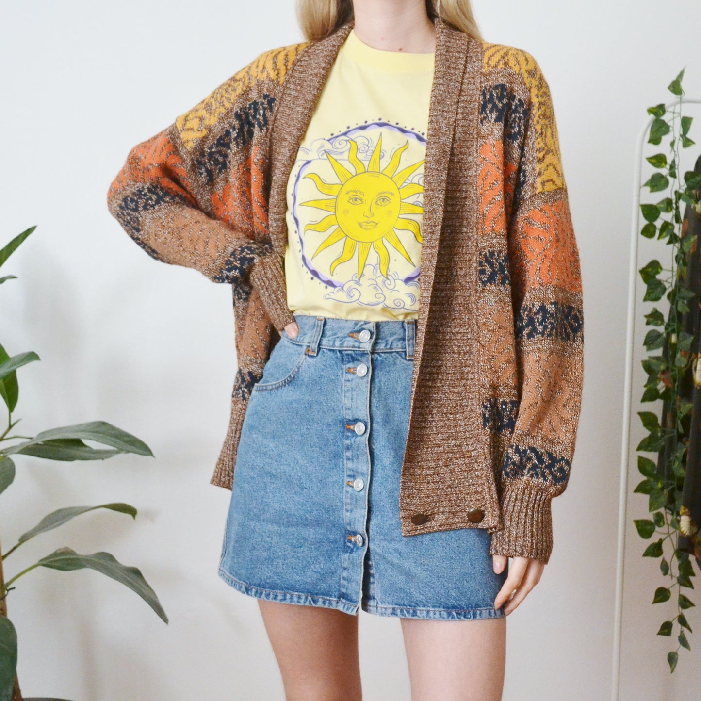 Ornate cardigan L