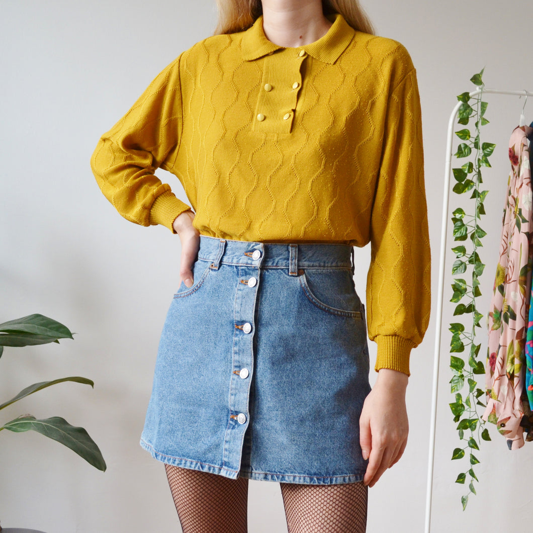 Mustard jumper M