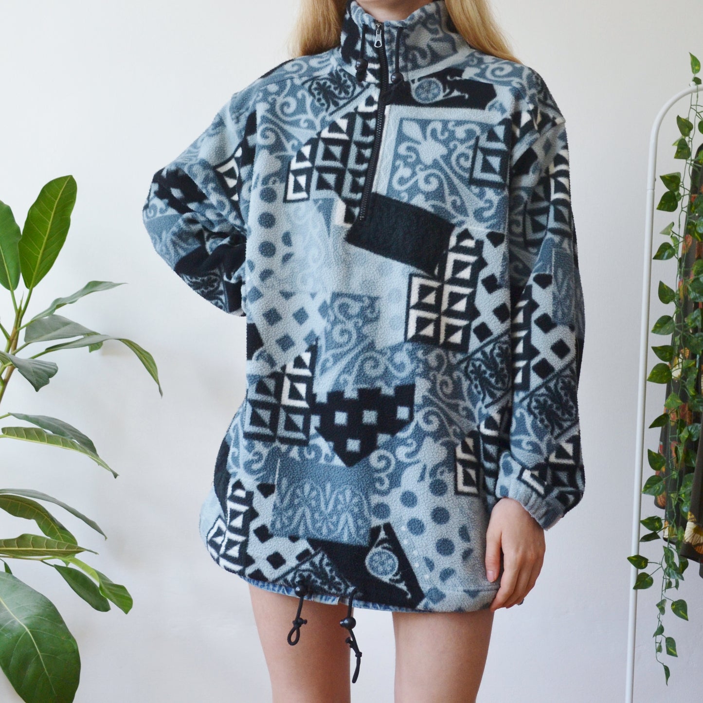 Monochrome fleece L