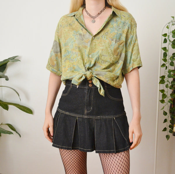 Vintage Green Shirt L