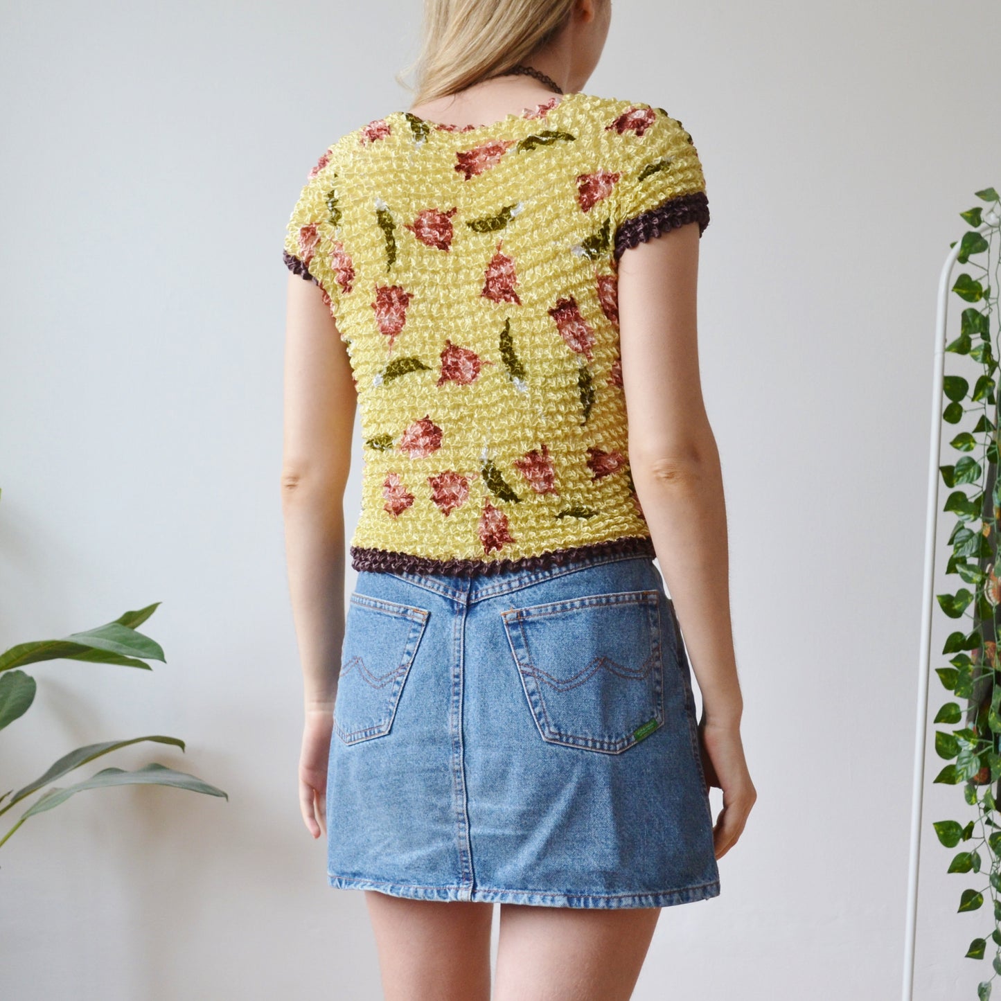 Crinkle top s-m