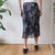 Vintage Black Midi Skirt M
