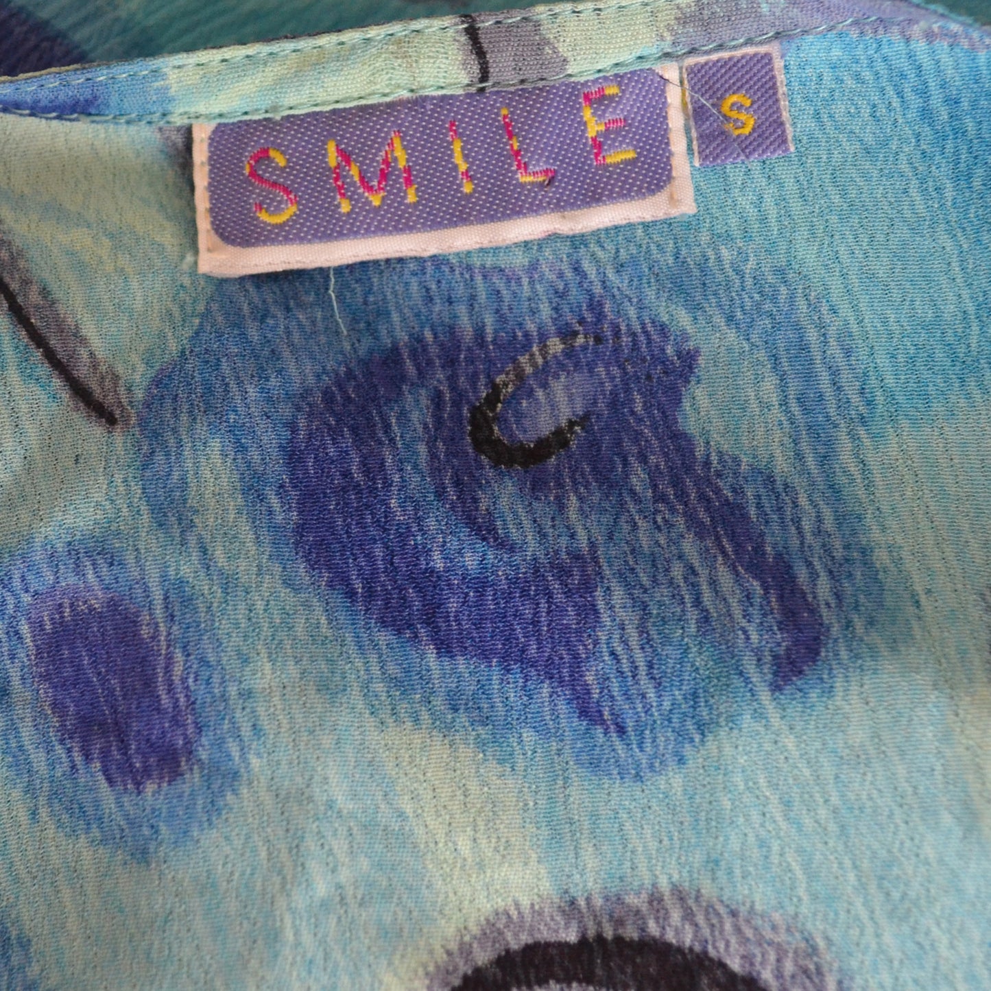 Vintage Swirl Dress S