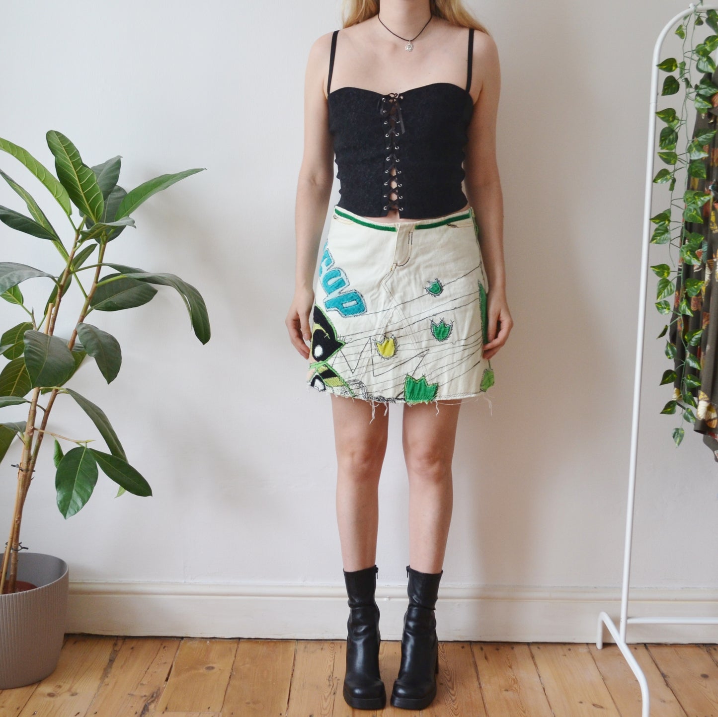 Vintage Y2K Buttercup Skirt L