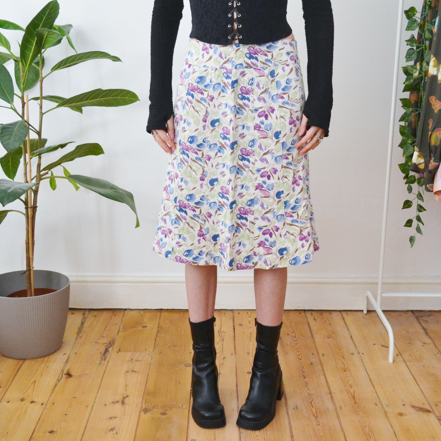 Floral skirt uk 12