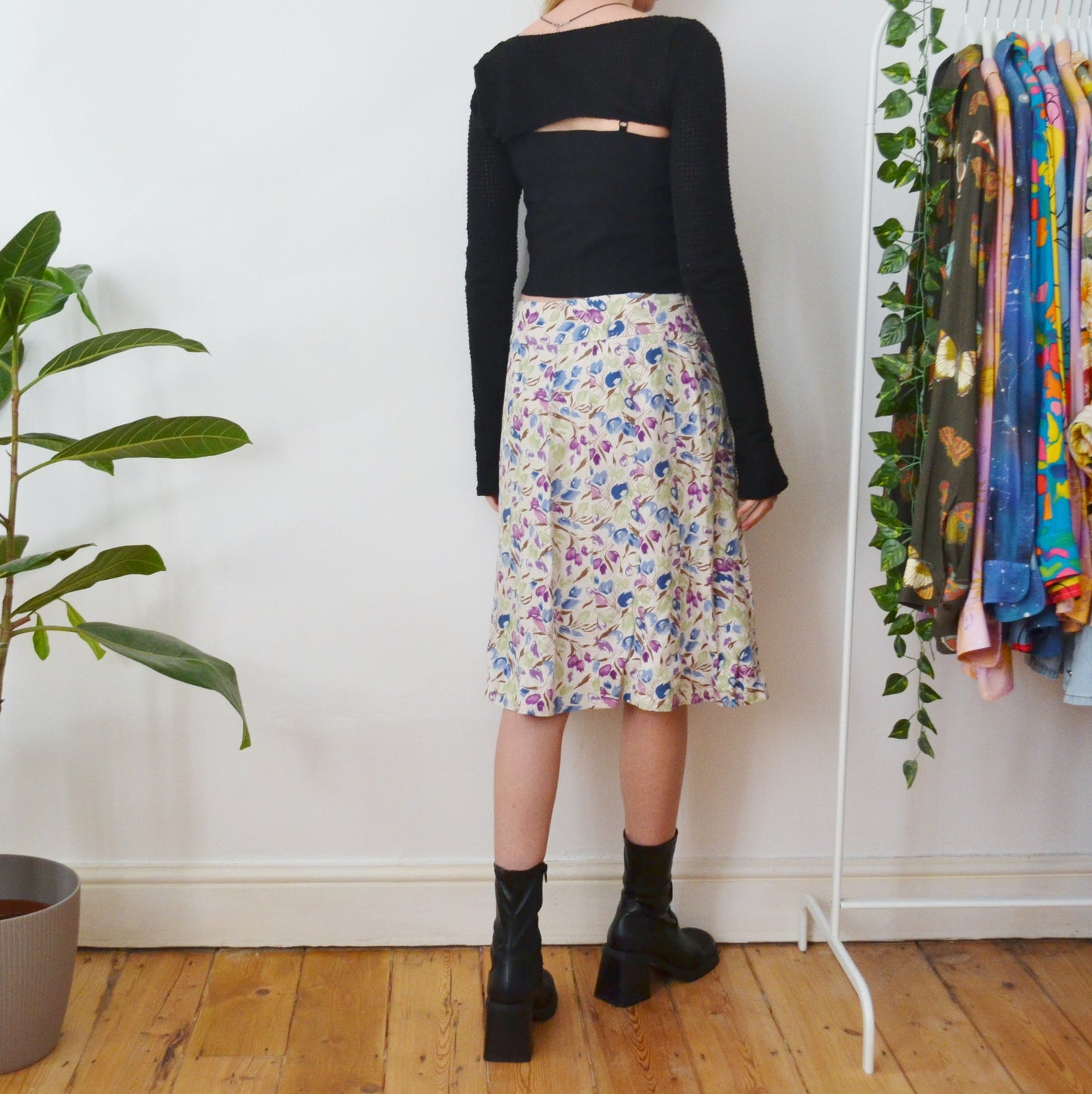 Floral skirt uk 12