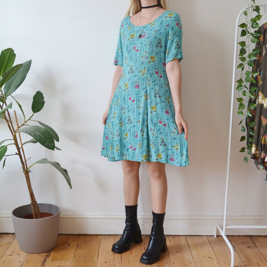 Vintage Floral Dress