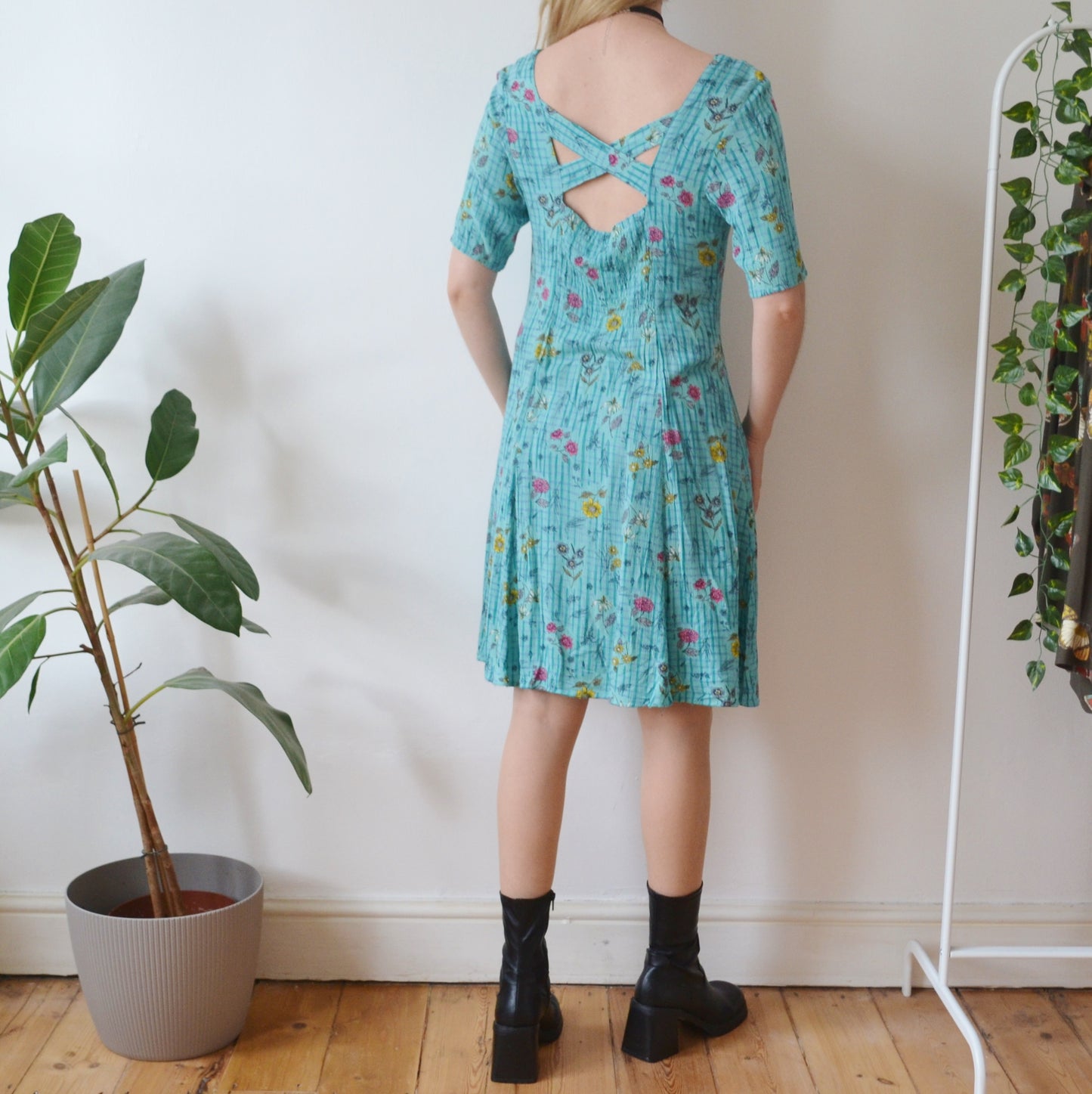 Vintage Floral Dress