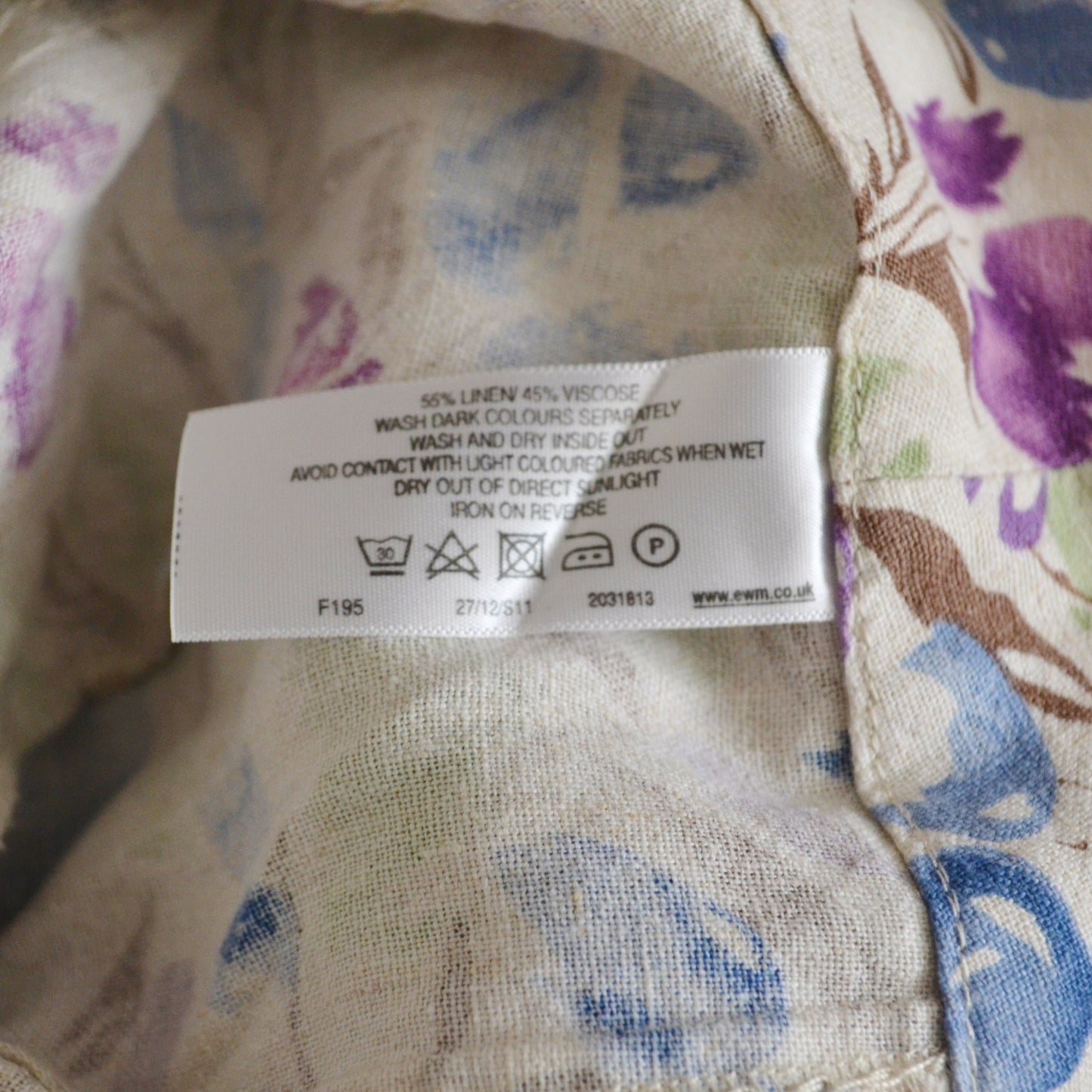 Floral skirt uk 12