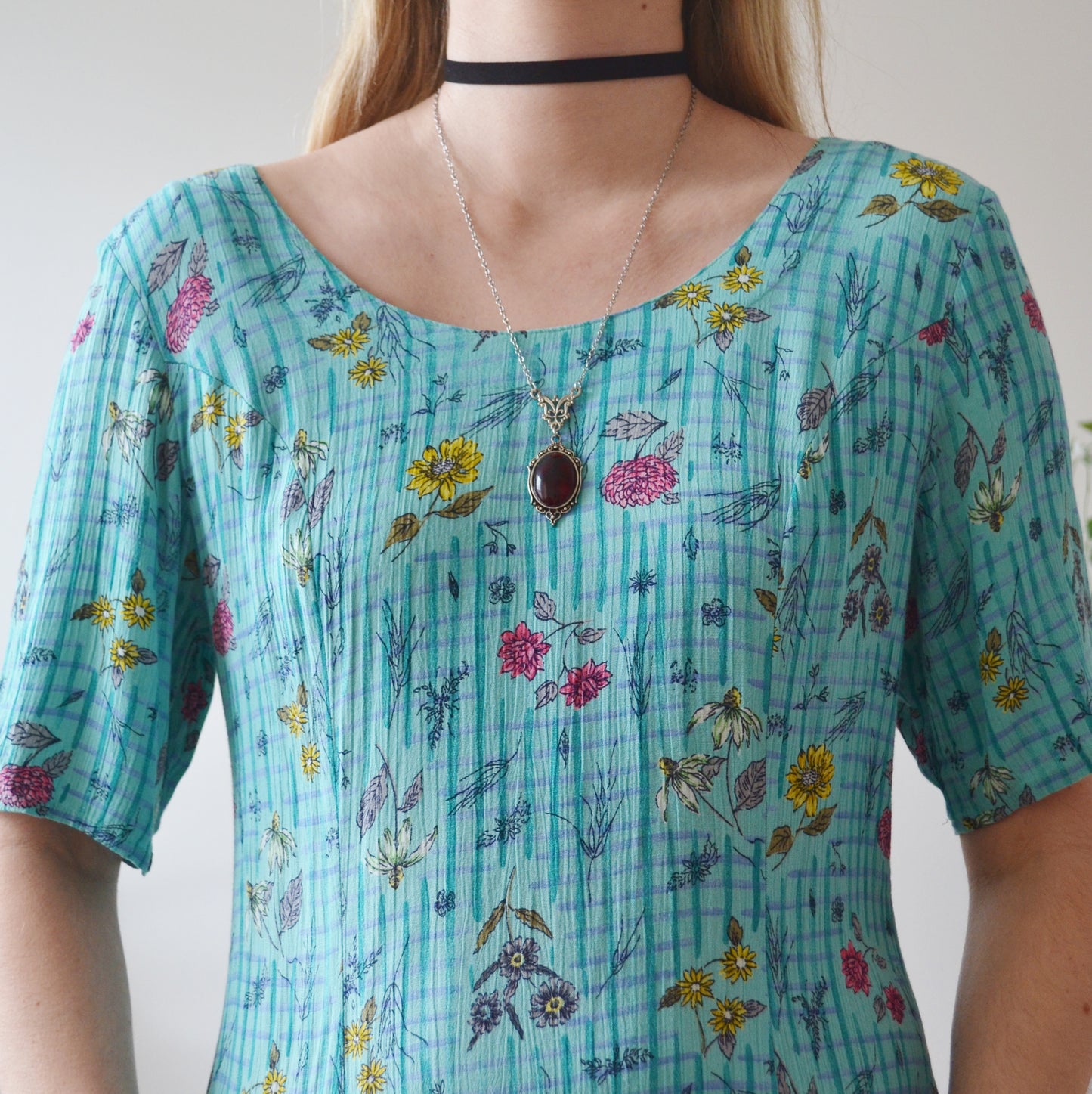 Vintage Floral Dress