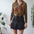 Vintage Paisley Blouse L