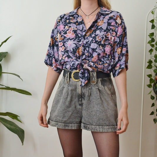 Floral shirt M