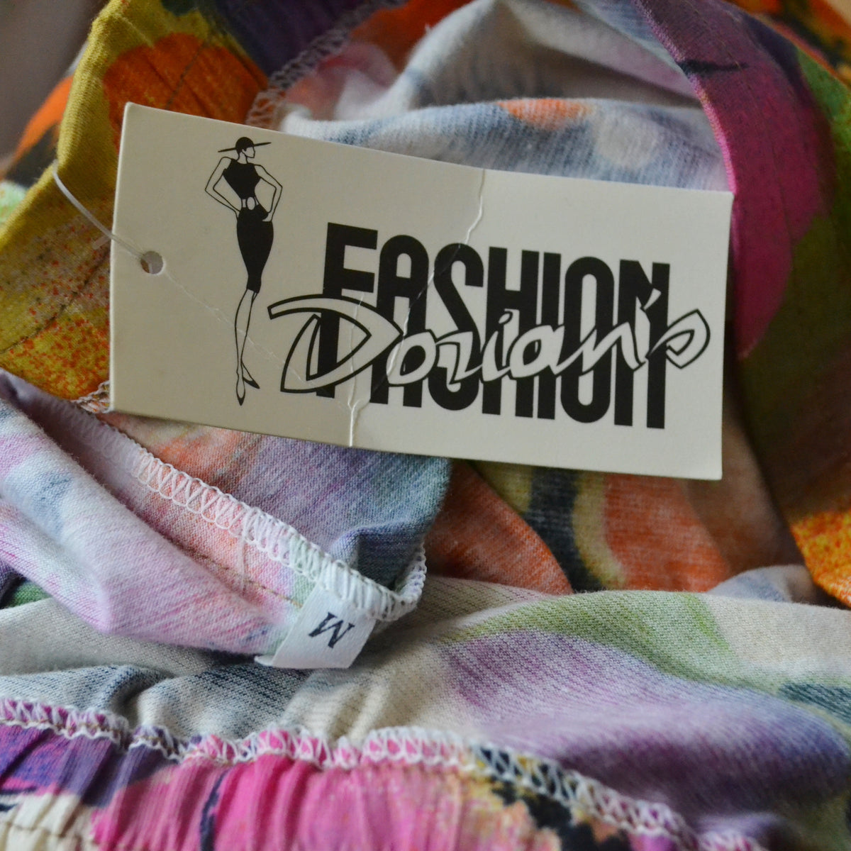 Vintage Floral Flare Trousers M