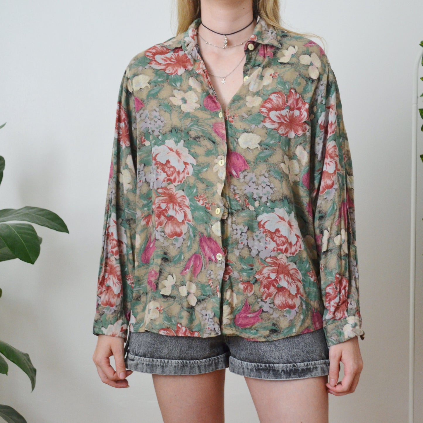 Floral blouse