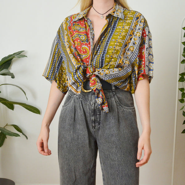 Vintage Boho Shirt XL