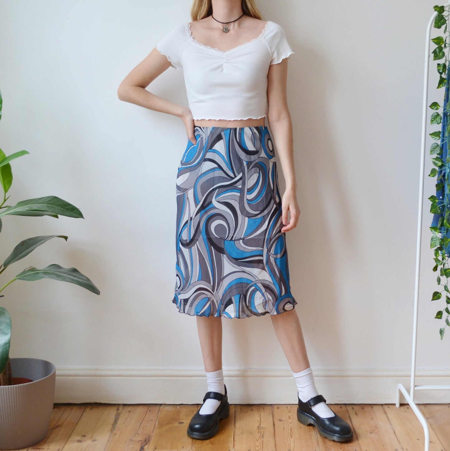 Abstract skirt M